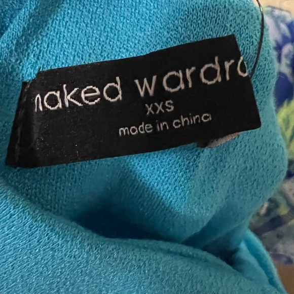 Naked Wardrobe Meant Tu-Be Maxi in Ocean NWT size XXS - Picture 7 of 9